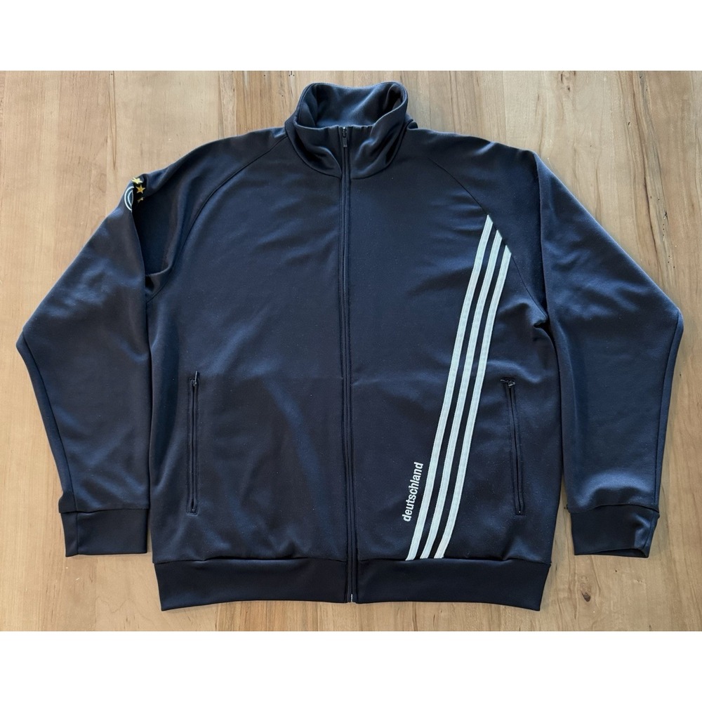 Germany Deutchland Soccer Jacket Adidas Size XL 2006 FIFA World Cup Vintage Y2K